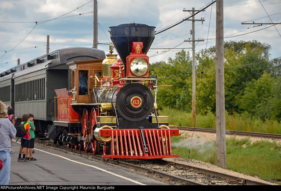 CPRR Leviathan Steam Locomotive